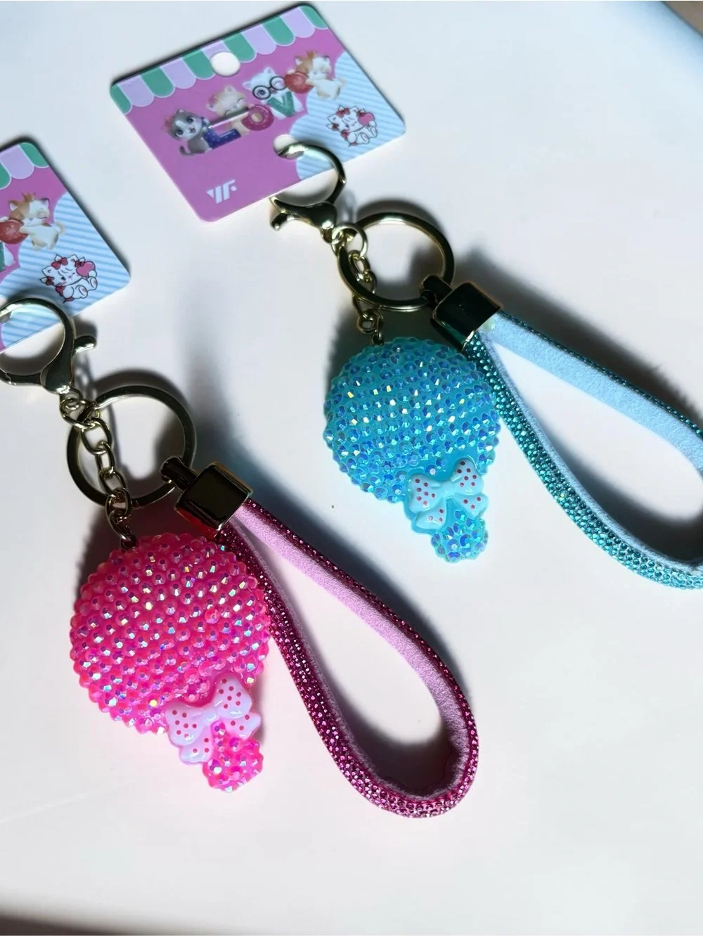 Hot Air Balloon Keychains (Set of 2)